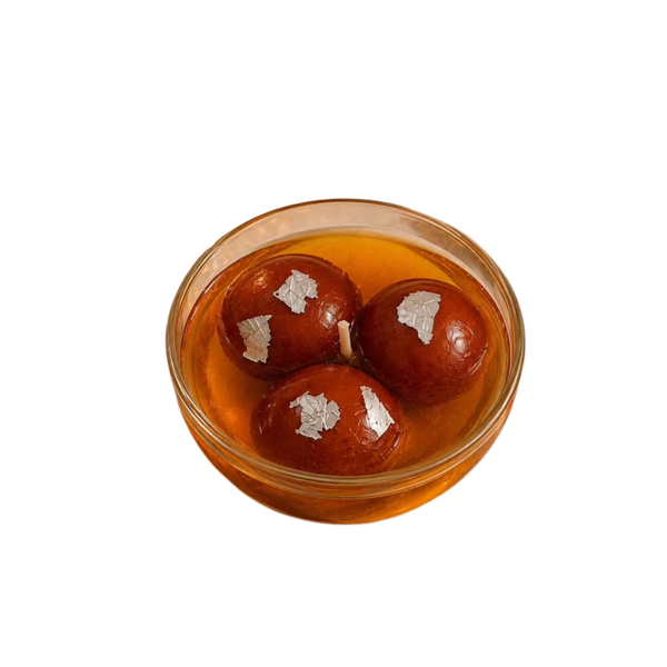 Gulab Jamun Candle
