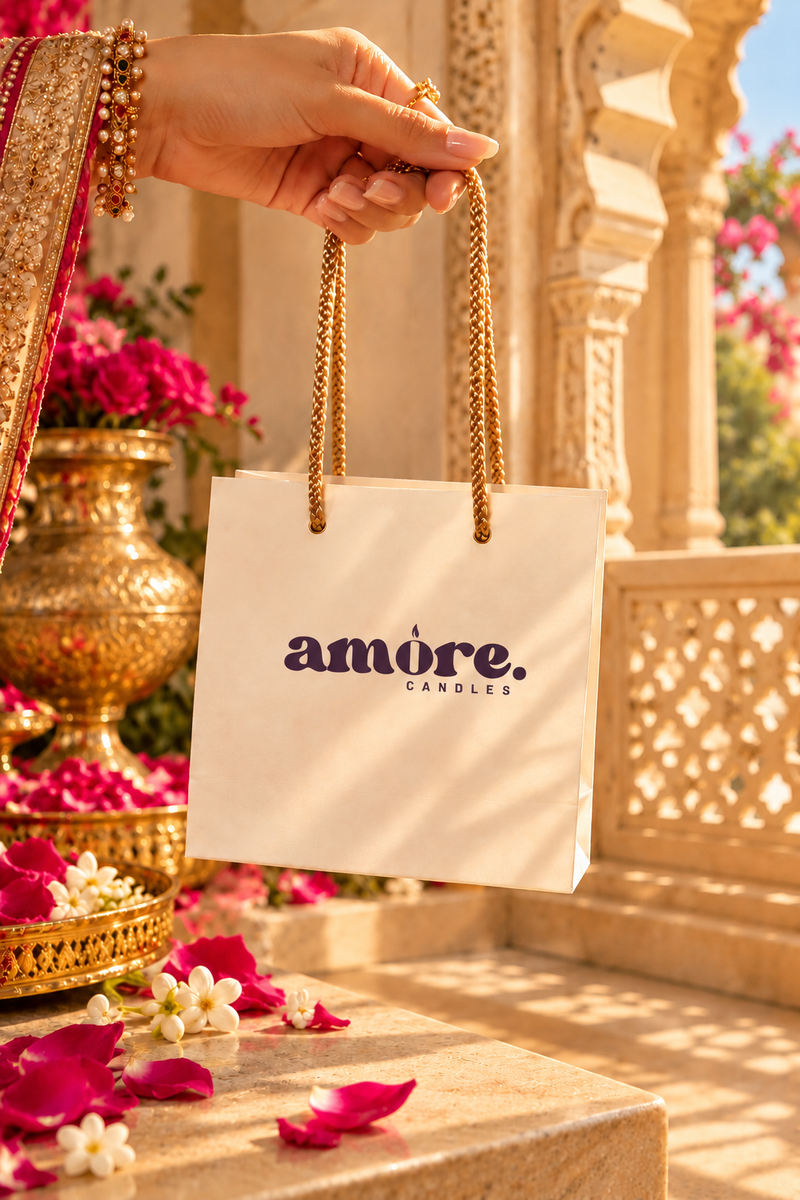 Amore Candles gift bag