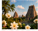 South India — temple flowers and monsoon freshness