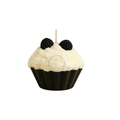 Blackberry Cup Cake Candle