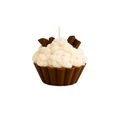 Chocolate Cup Cake Candle