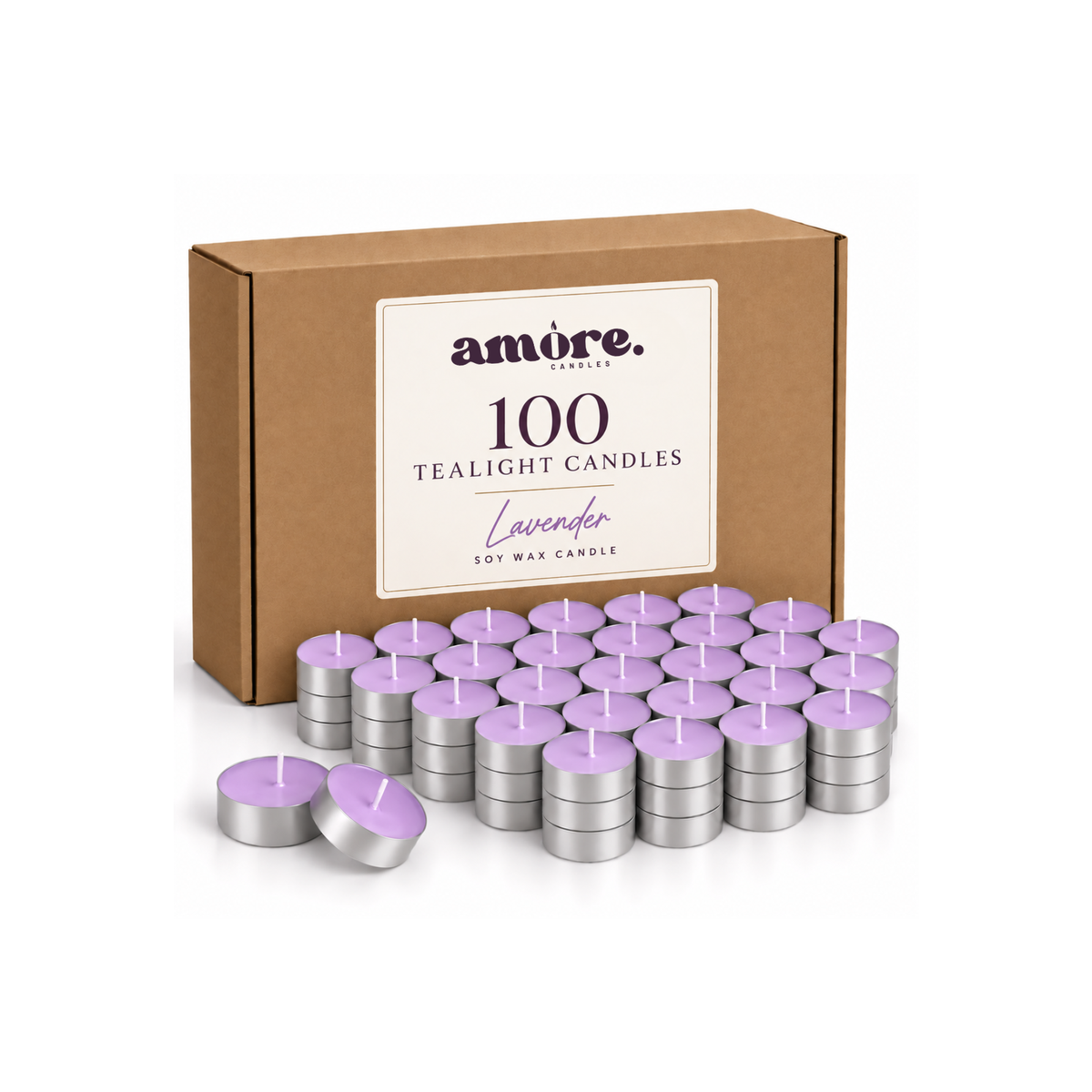 Tealight Candles - Lavender
