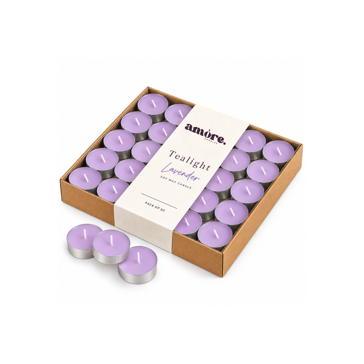 Tealight Candles - Lavender