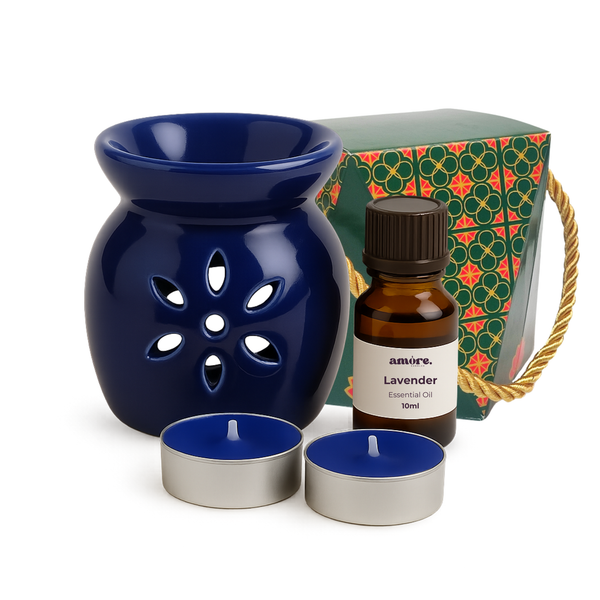Ceramic Diffuser - Lavender Essential Oil