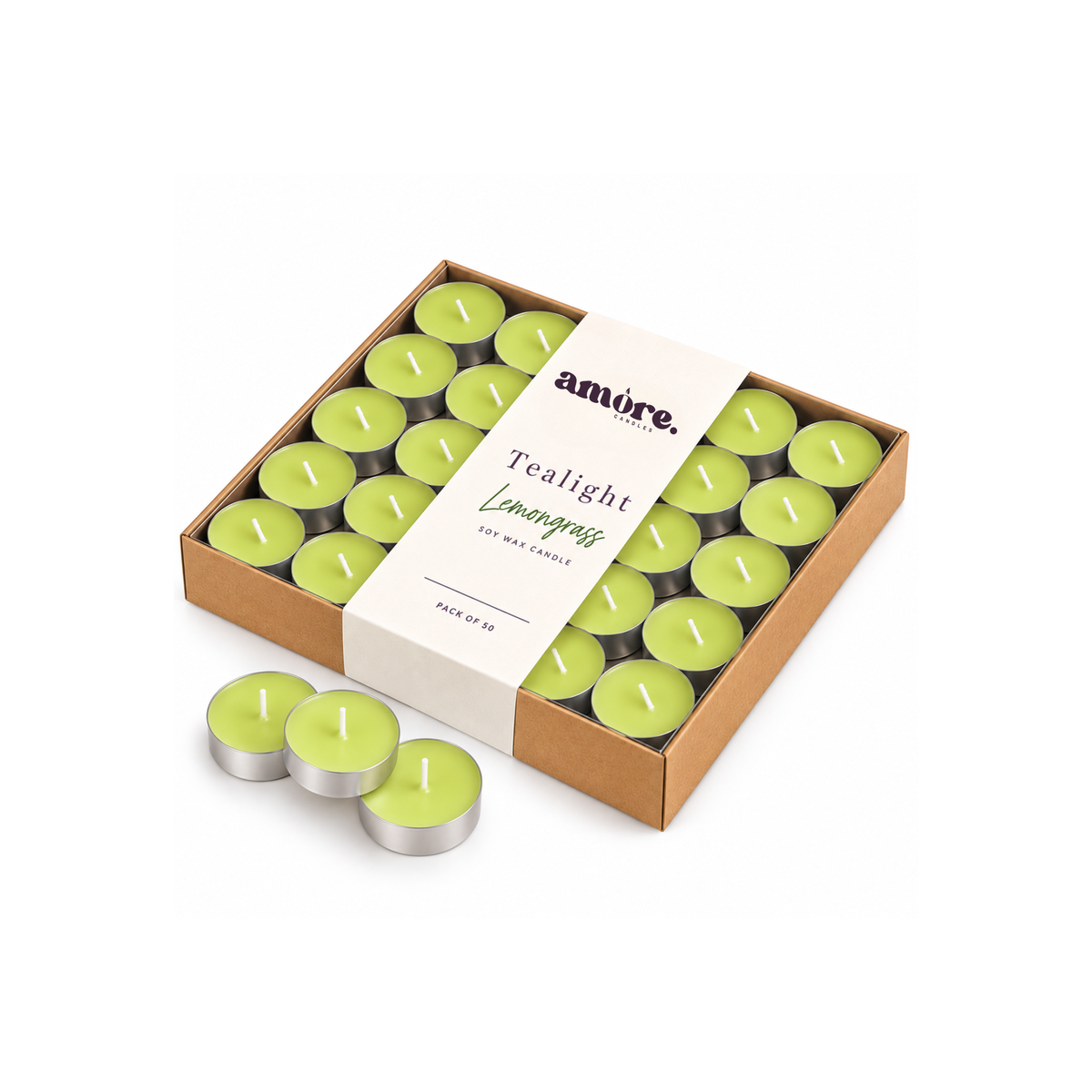 Tealight Candles - Lemongrass