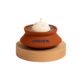 Rasgulla Candle - Terracotta