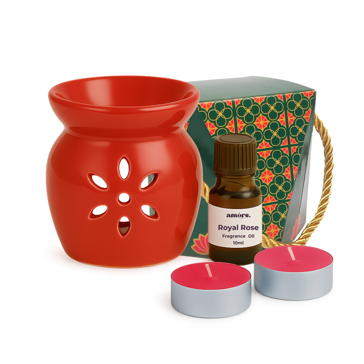 Ceramic Diffuser - Royal Rose Fragrance Oil