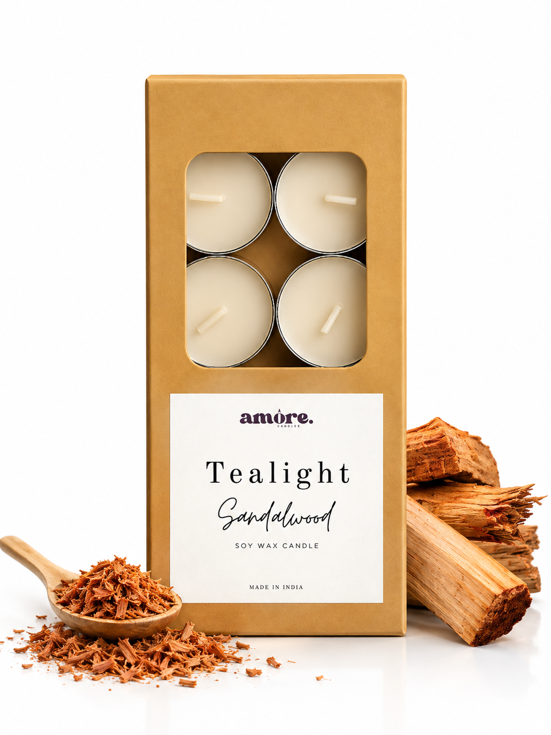 Tealight Candles - Sandalwood