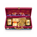 Shubh Aarambh Hamper in a hand-painted box by Amore Candles
