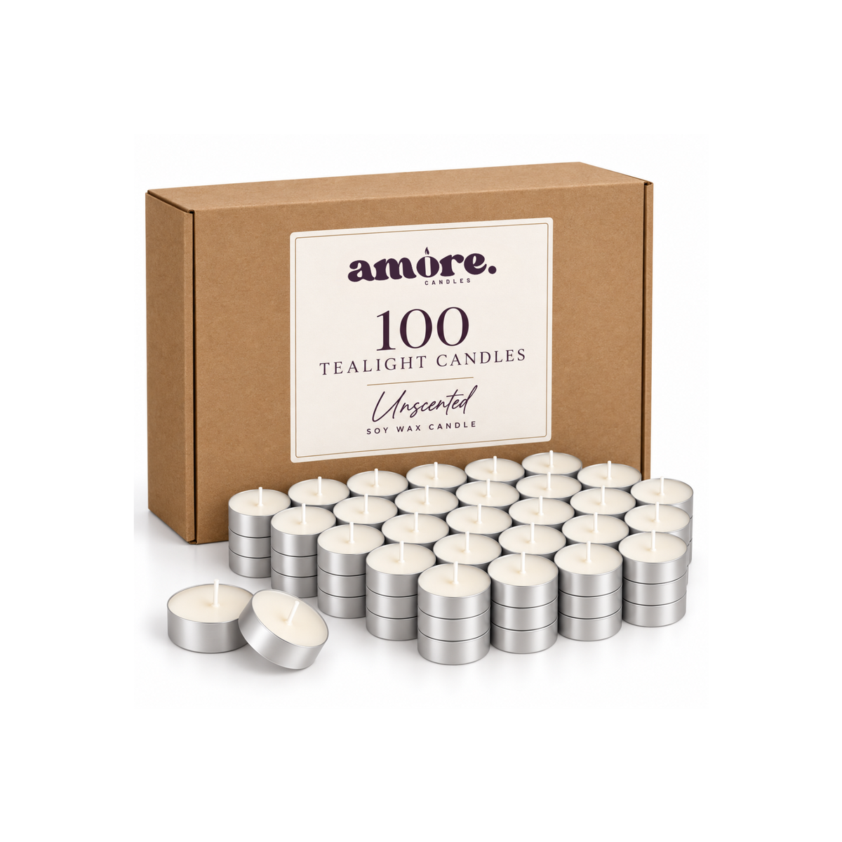 Tealight Candles - Unscented