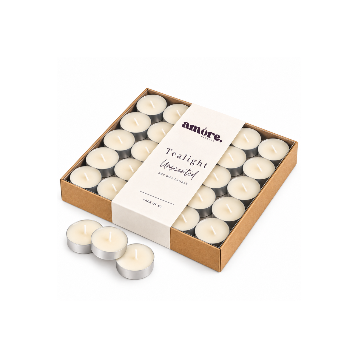 Tealight Candles - Unscented