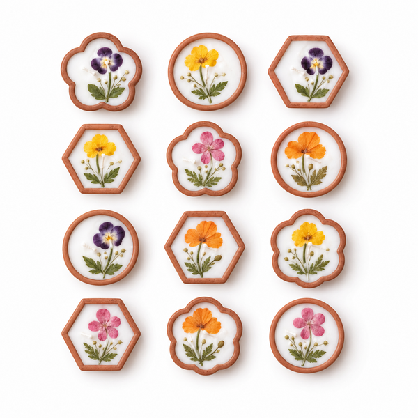 Vasudha - The Terracotta Bloom Set (12 Pcs)