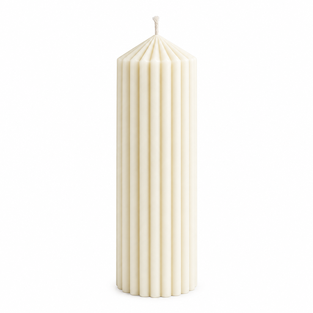 Vetra - Fluted Pillar Candle