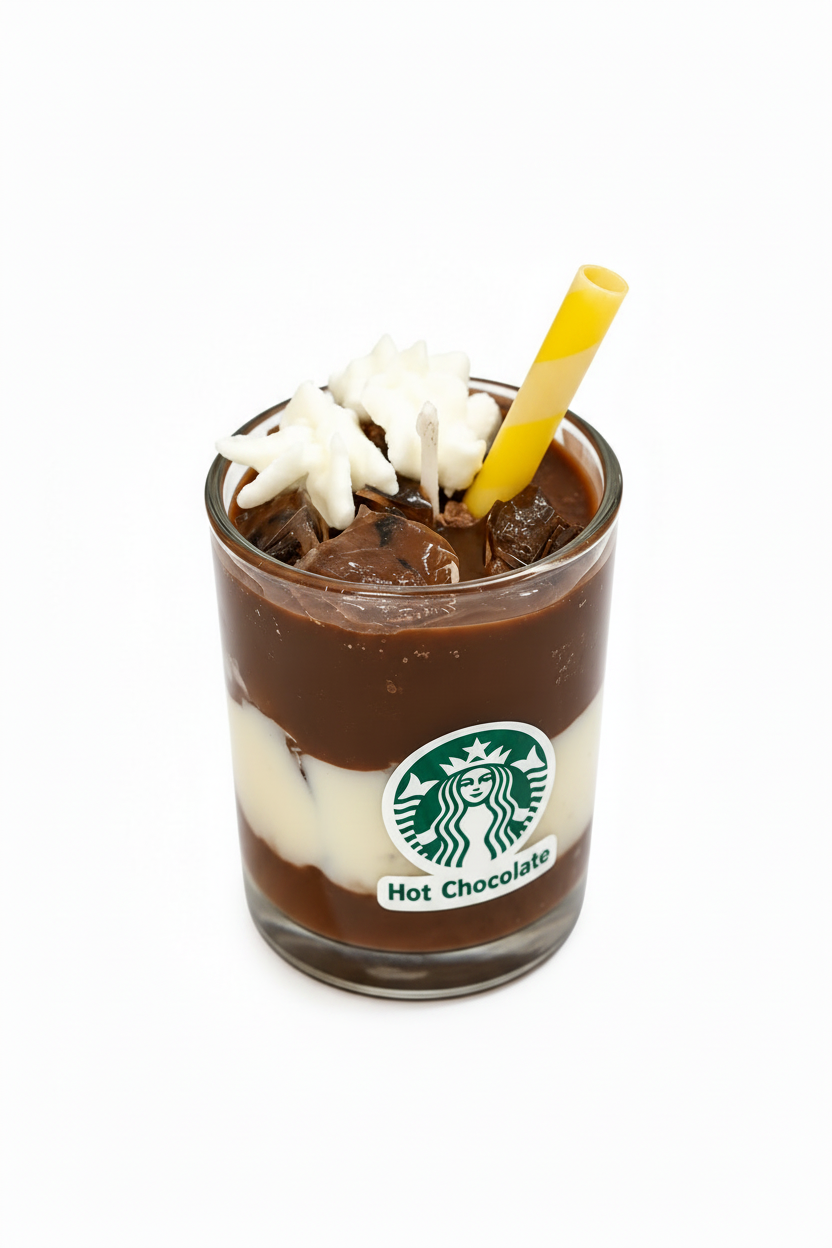 Hot Chocolate Candle - Recreated HD White BG