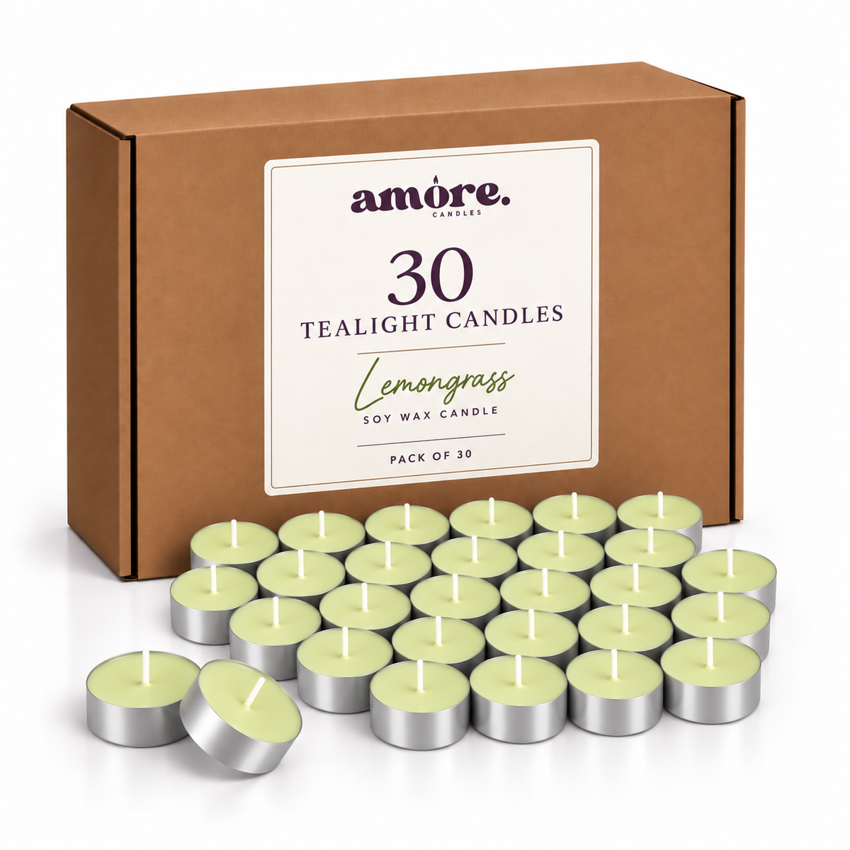 Tealight Candles - Lemongrass