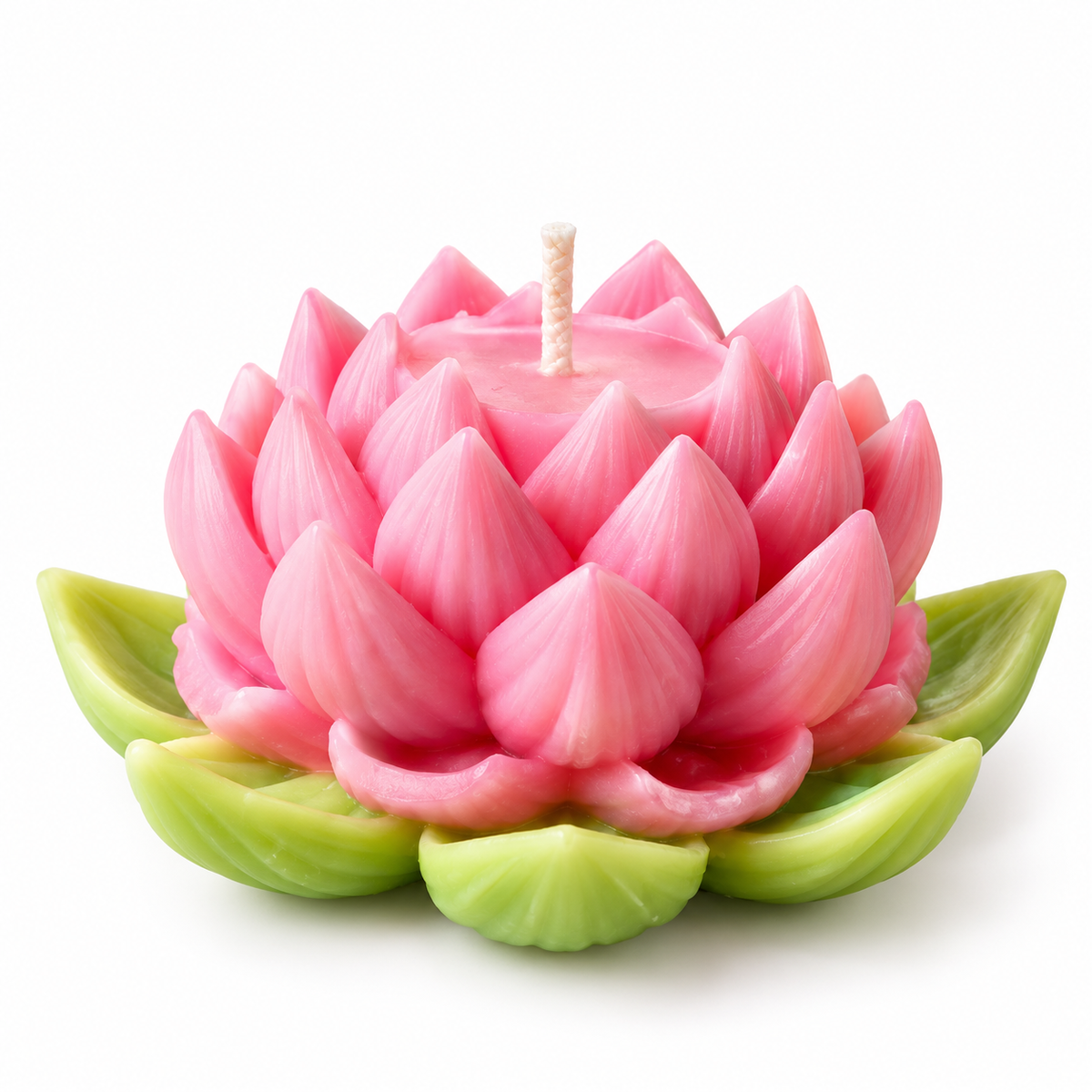 Lotus blossom candle by Amore Candles