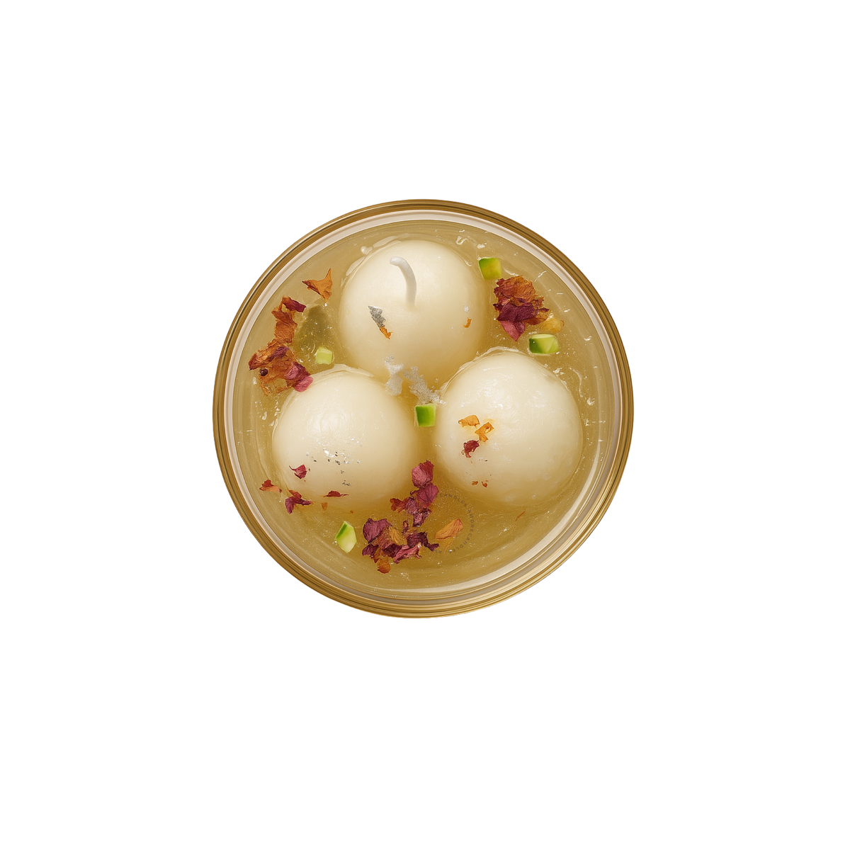 Rasgulla Candle