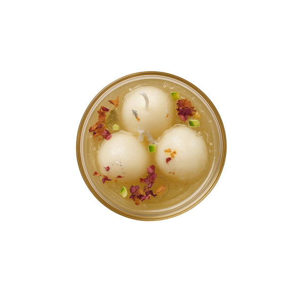 Rasgulla Candle