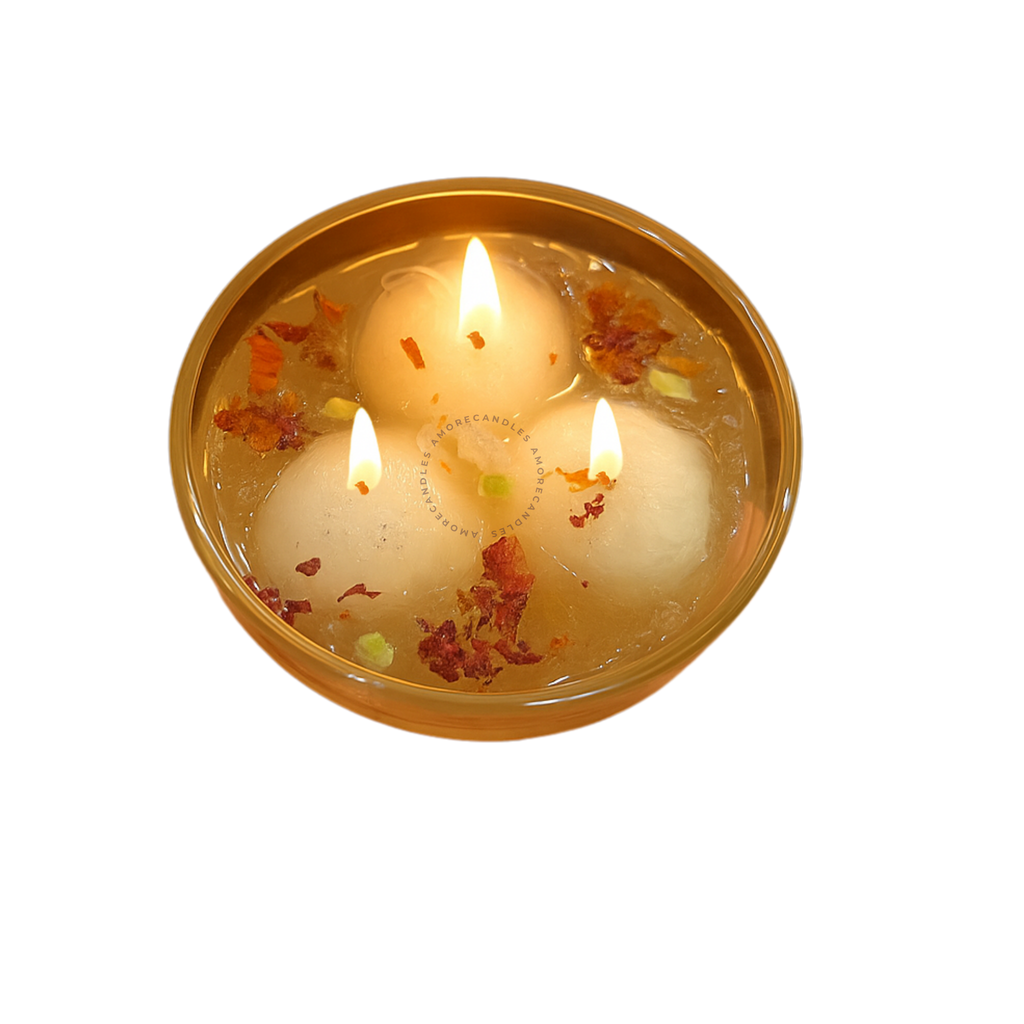 Rasgulla Candle