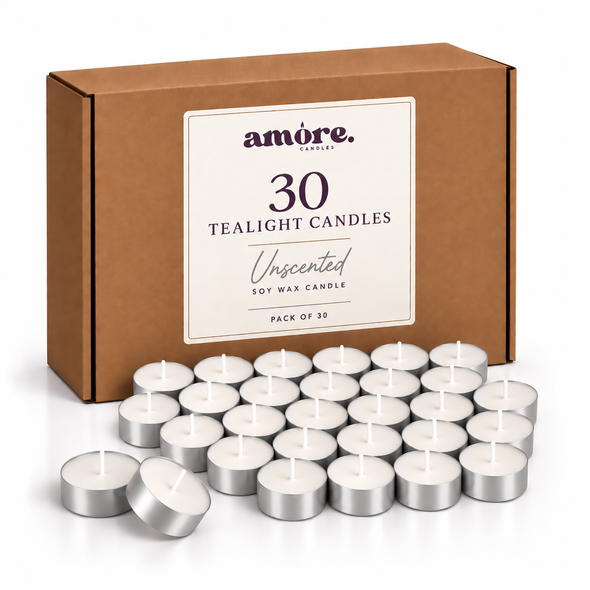 Tealight Candles - Unscented